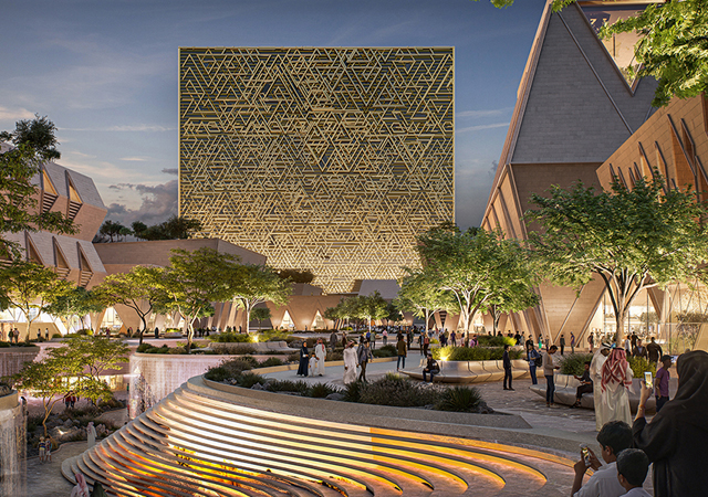 New Murabba, a $50-billion new downtown anchored by the cube-shaped Mukaab.
